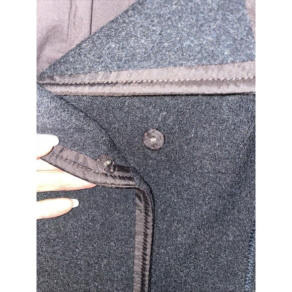 Banana Republic Wool Cropped Blazer 8 Dark Academia Preppy Classic Grandpacore - Picture 3 of 7